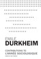 Contributions to L'Année Sociologique by Emile Durkheim, 9780684863900