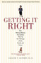 Getting It Right (How Working Mothers Successfully Take Up the Challenge of Life, Family, and Career) by Laraine T. Zappert, 9780671041816
