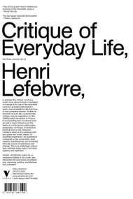 Critique of Everyday Life (The Three-Volume Text) by Henri Lefebvre, 9781781683170