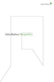 Metapolitics by Alain Badiou, 9781844677818
