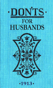 Don'ts For Husbands by Blanche Ebbutt, 9780713687910