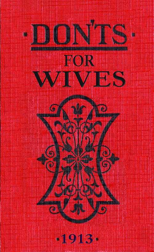 Don'ts for Wives by Blanche Ebbutt, 9780713687903
