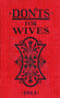 Don'ts for Wives by Blanche Ebbutt, 9780713687903