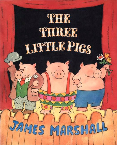 The Three Little Pigs - 9780140557428 by James Marshall, James Marshall, 9780140557428