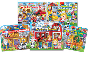 Fisher-Price Little People Lift the Flap Library 2 by Assorted, 9780794429799