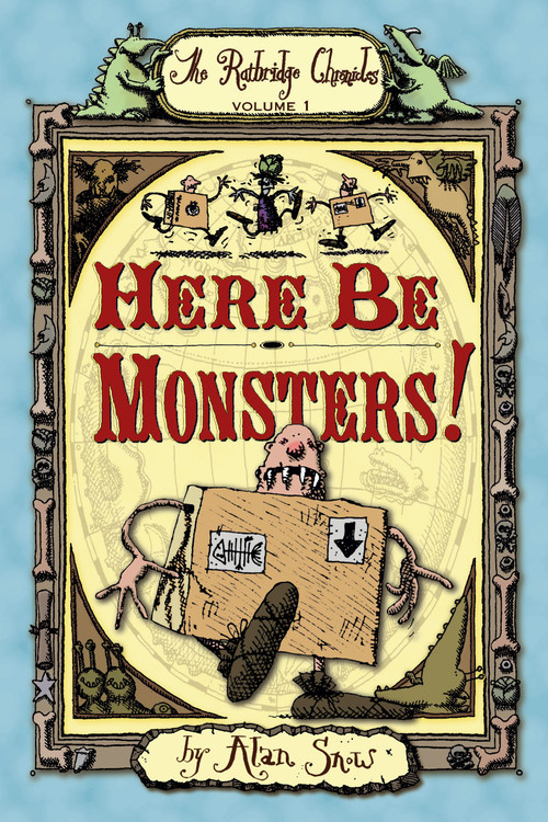 Here Be Monsters! - 9780689870484 by Alan Snow, Alan Snow, 9780689870484
