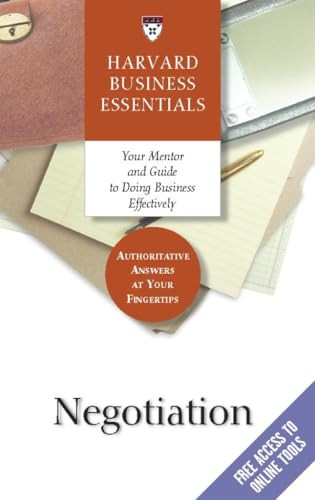 Negotiation by Harvard Business Review, 9781591391111