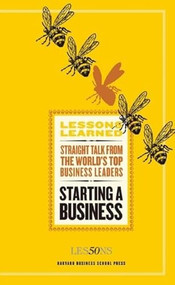 Starting a Business by Fifty Lessons, 9781422122907