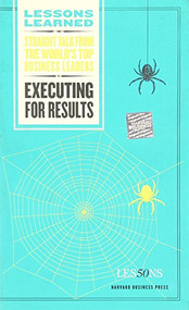 Executing for Results by Fifty Lessons, 9781422126417
