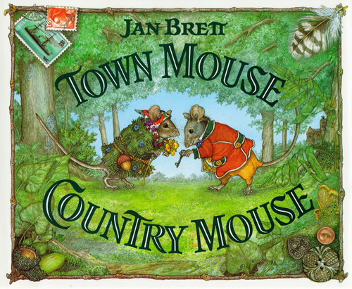 Town Mouse Country Mouse by Jan Brett, 9780399226229