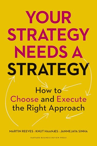Your Strategy Needs a Strategy (How to Choose and Execute the Right Approach) by Martin Reeves, Knut Haanaes, Janmejaya Sinha, 9781625275868