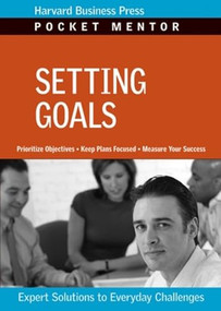 Setting Goals by Harvard Business Review, 9781422128916