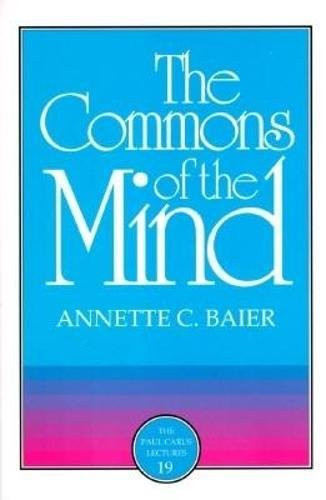 Commons of the Mind by Annette Baier, 9780812693508