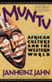 Muntu (African Culture and the Western World) by Janheinz Jahn, Marjorie Grene, 9780802132086