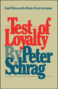 Test of Loyalty by Peter Schrag, 9780671220211