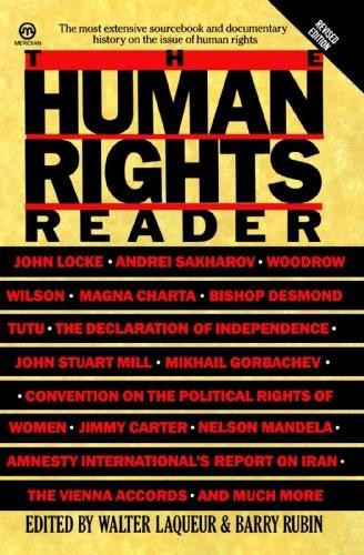 The Human Rights Reader by Walter Laqueur, Barry Rubin, 9780452010260