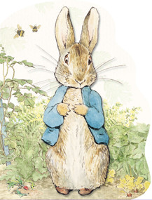 Peter Rabbit Large Shaped Board Book by Beatrix Potter, 9780723259565