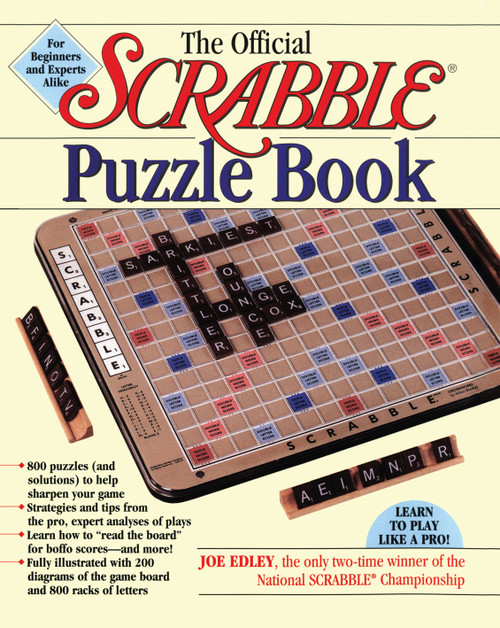 The Official Scrabble Puzzle Book by Joe Edley, 9780671569006