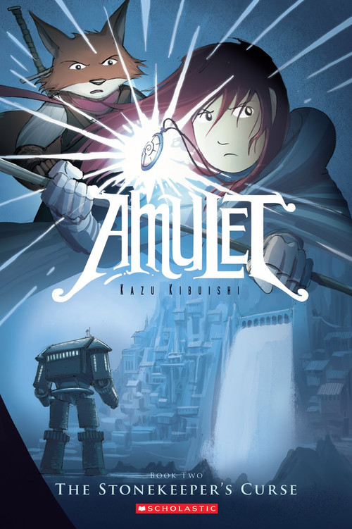 The Stonekeeper's Curse: A Graphic Novel (Amulet #2) by Kazu Kibuishi, Kazu Kibuishi, 9780439846837