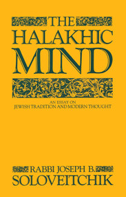 Halakhic Mind by Joseph B. Soloveitchik, 9780684863726