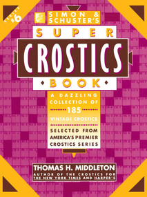 Simon & Schuster Super Crostics Book #6 by Thomas H. Middleton, 9780743236966