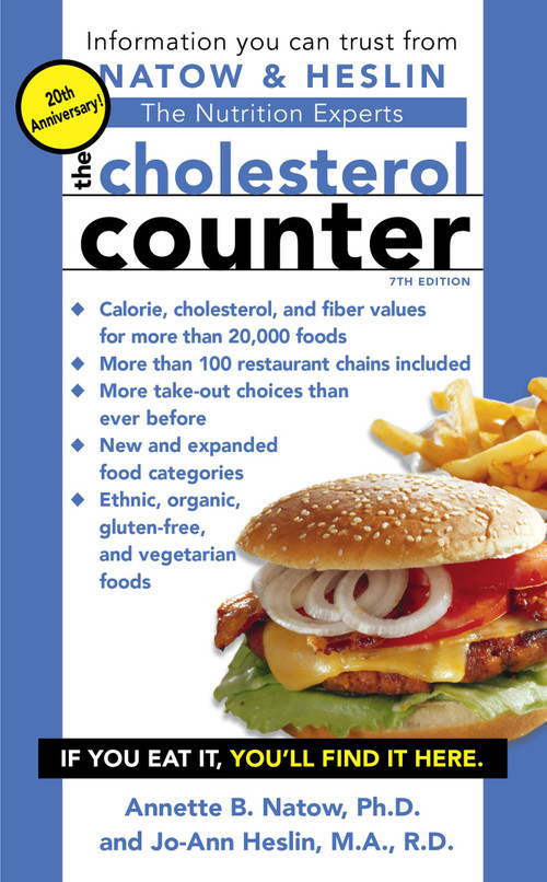 The Cholesterol Counter (7th Edition) by Annette B. Natow, Jo-Ann Heslin, 9781416509851