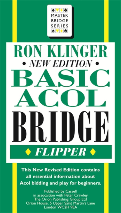 Basic Acol Bridge Flipper by Ron Klinger, 9780304362790