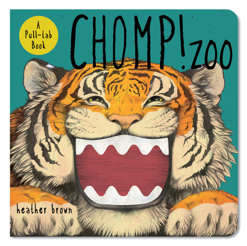 Chomp! Zoo (A Pull-tab Book) by Heather Brown, 9781449423124