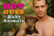 Hot Guys and Baby Animals by Audrey Khuner, Carolyn Newman, 9781449407902