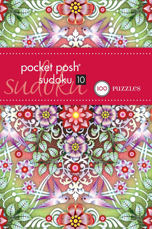 Pocket Posh Sudoku 10 (100 Puzzles) (Miniature Edition) by The Puzzle Society, 9781449407568