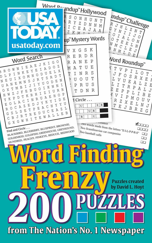 USA TODAY Word Finding Frenzy (200 Puzzles) by USA TODAY, 9780740797491