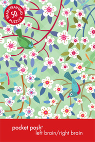 Pocket Posh Left Brain/Right Brain 3 (50 Puzzles to Change the Way You Think) by The Puzzle Society, 9781449452001