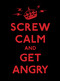 Screw Calm and Get Angry (Miniature Edition) by Andrews McMeel Publishing, Editor, 9780740799525