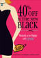 40% Off Is the New Black (Reasons Why Less Is More) by Lisa Birnbach, Ann Hodgman, Patricia Marx, Patty Marx, 9780740785313