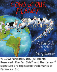Cows of Our Planet by Gary Larson, 9780836217018