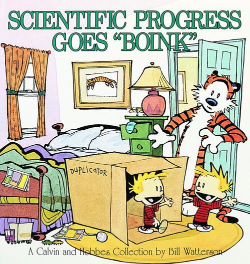 Scientific Progress Goes Boink (A Calvin and Hobbes Collection) by Bill Watterson, 9780836218787