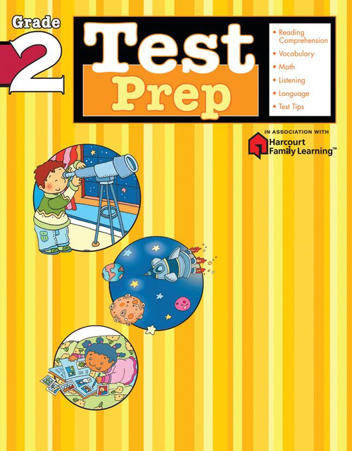 Test Prep: Grade 2 (Flash Kids Harcourt Family Learning) by Flash Kids Editors, 9781411403987