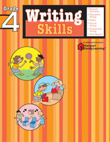 Writing Skills: Grade 4 (Flash Kids Harcourt Family Learning) by Flash Kids Editors, 9781411404847