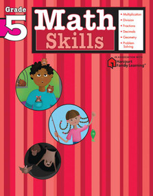 Math Skills: Grade 5 (Flash Kids Harcourt Family Learning) by Flash Kids Editors, 9781411401105