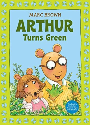 Arthur Turns Green by Marc Brown, 9780316129237