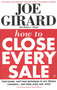 How to Close Every Sale by Joe Girard, Robert L. Shook, 9780446389297