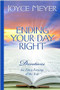Ending Your Day Right (Devotions for Every Evening of the Year) (Miniature Edition) by Joyce Meyer, 9780446533645