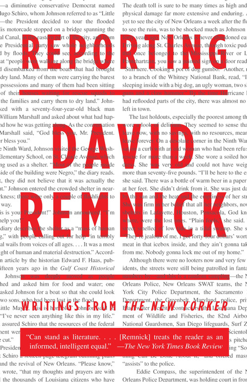 Reporting (Writings from The New Yorker) by David Remnick, 9780307275752