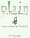 The Plain Reader (Essays on Making a Simple Life) by Scott Savage, 9780345414342