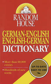 Random House German-English English-German Dictionary (Second Edition) by Anne Dahl, 9780345414397