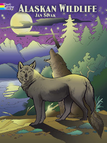 Alaskan Wildlife Coloring Book by Jan Sovak, 9780486452210