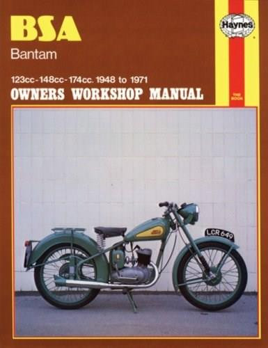 BSA Bantam Owners Workshop Manual (123cc 148cc 174cc 1948-1971) by J Clew, 9780856961175