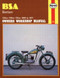BSA Bantam Owners Workshop Manual (123cc 148cc 174cc 1948-1971) by J Clew, 9780856961175
