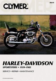 Clymer Harley-Davidson Sportsters 1959-1985 (Service, Repair, Maintenance) by Penton Staff, 9780892871261