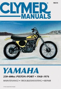 Yamaha 250-400cc Pstn-Port 68-76 by Penton Staff, 9780892872763